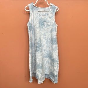 Tie dye swing dress